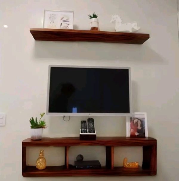 Meuble de rangement TV  80 CM en bois MDF